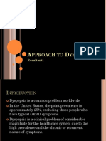 Approach To Dyspepsia