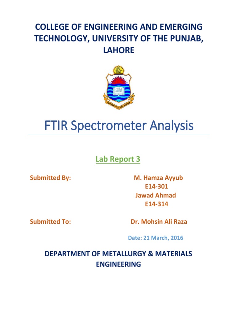 Ftir spectroscopy principle instrumentation and application ppt picture