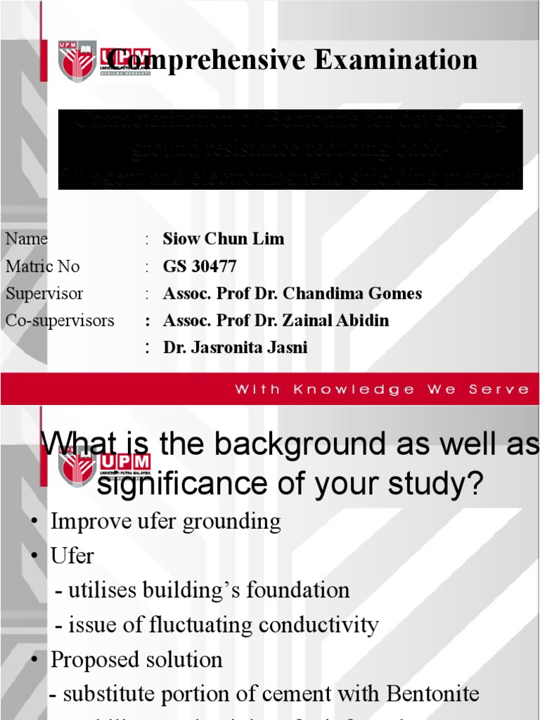 Comprehensive Examination  PDF