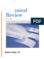 Technical Review - No. 2 1996 - Non-Stationary Signal Analysis Using Wavelet Transform, Short-Time Fourier Transform and Wigner-Ville Distribution (BV0049)
