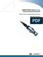 ORBISPHERE Model 31xxx EC Sensors-Installation & Maintenance Manual