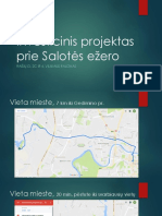 Investicinis Projektas Prie Salotės Ežero