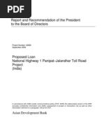 Download Proposed Loan National Highway 1 PanipatJalandhar Toll Road Project India by ytlsharma SN35314295 doc pdf