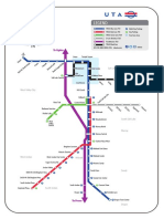 700 South Curves Rail System Map