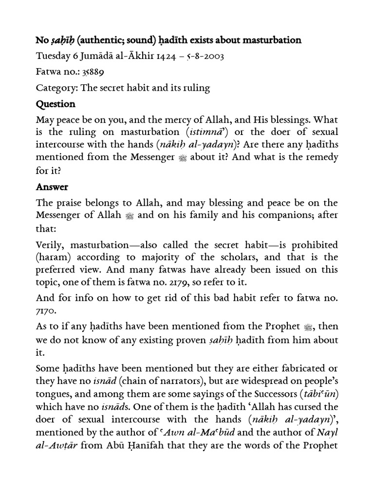 was bedeutet oral befriedigung Stream Is Masturbation Is Makrooh Or Haram by Islamic Audio Studies main image 0