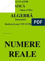 Algebra 7 Nu Mere Real e