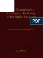 Kleins Comprehensive Etymological Dictionary Of The English
