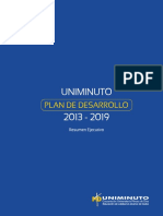 Plan de Desarrollo Uniminuto 2013 - 2019