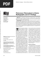 Pulmonary Tuberculosis in Infants: Radiographic and CT Findings