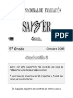 Cuadernillo 3 5o PDF