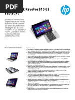 HP EliteBook Revolve 810 G2 Tablet PC