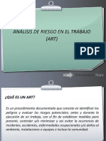 Analisis D Riesgo en El Trabajo