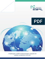 MPL - Challenges in ERP Implementation Projects For Global Companies