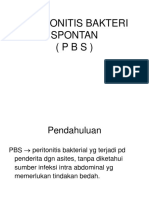 Peritonitis Bakteri Spontan
