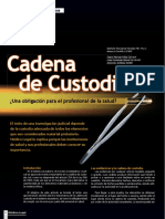 Cadena de Custodia