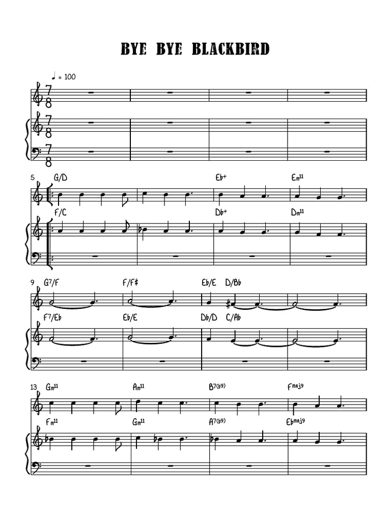 Untitled - Score and Parts PDF | PDF
