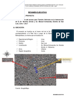 01.00 Resumen Ejecutivo Av. Nicolas Arriola - Jr. Salaverry