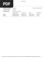 Third Party Transfer: Account Number Account Type Branch Amount (INR)