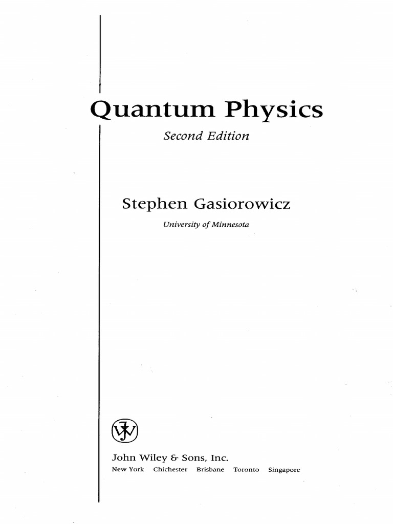 Quantum Physics | PDF | Business