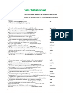 Key Word Transformation Exercises PDF