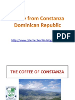 Coffee From Constanza Dominican Republic