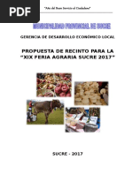 Propuesta de Recinto 