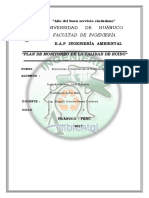 Plan de monitoreo de ruido ambiental