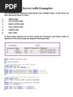 JOINS in SQL Server With Examples