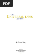 Brian Tracy - The Universal Laws and You