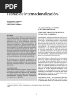 Teorias de Internacionalizacion