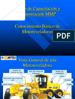 Curso Partes Componentes Motoniveladora Funciones Caracteristicas Aplicaciones Trabajos Operaciones