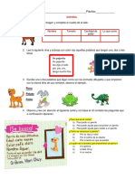 Diagnostico Academico de Primer Grado