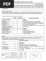 Escala Breve de Fobia Social