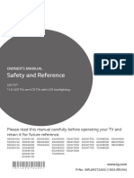 LG LED TV Owners Manual