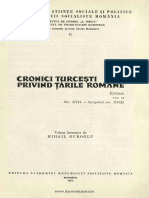 Cronici Turceşti Privind Ţările Române Extrase. Volumul 2 Sec. XVII - Începutul Sec. XVIII PDF