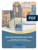 Estrategias y Buenas Prácticas de Educacion Financiera en Ue PDF