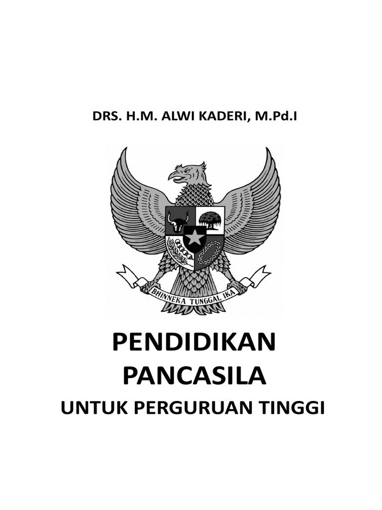 Pendidikan Pancasila Untuk Perguruan Tinggi