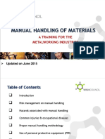 Manual Handling 2015june