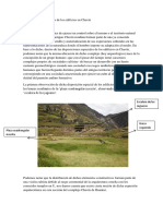 Disposiciones Espaciales de Los Edificios en Chavín, Características
