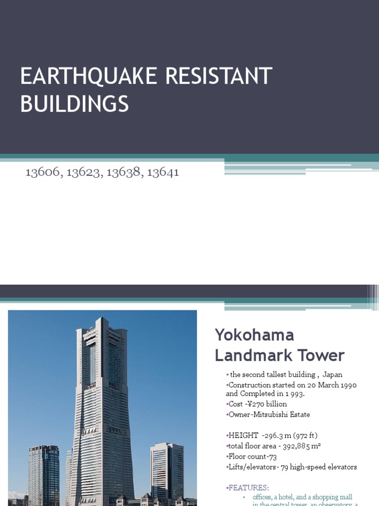 Case study of earthquake resistant building in india picture