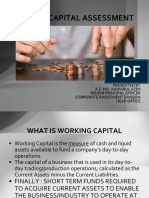 Working Capital Analysis