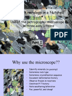 Optical Mineralogy Tutorial 1