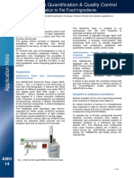Application Note, Off-Odors Quantification and Quality Control of Pet Food Ingredients