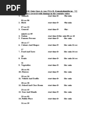 Ukg 1000 Gk Quiz Ques Ans By R Kamakshimithran Planets Solar System