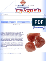 Crystals Strawberry Quartz - Metaphysical Directory: Detailed - Information About Crystals As A Healing Tool