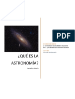 Astronomía