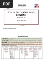 English Grades 7-10 Course Guide K-12