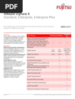 VMware Vsphere 6 Standard, Enterprise, Enterprise Plus