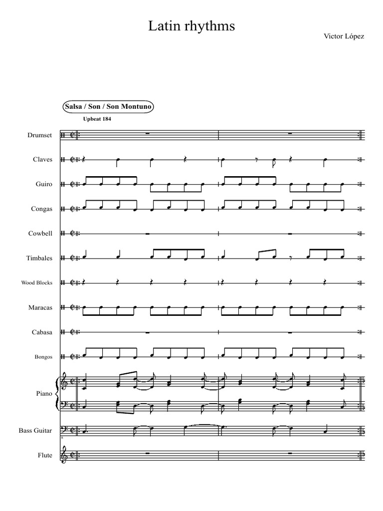 Latin Rhythms PDF | PDF