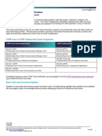 CCNP Collaboration Convergence Document